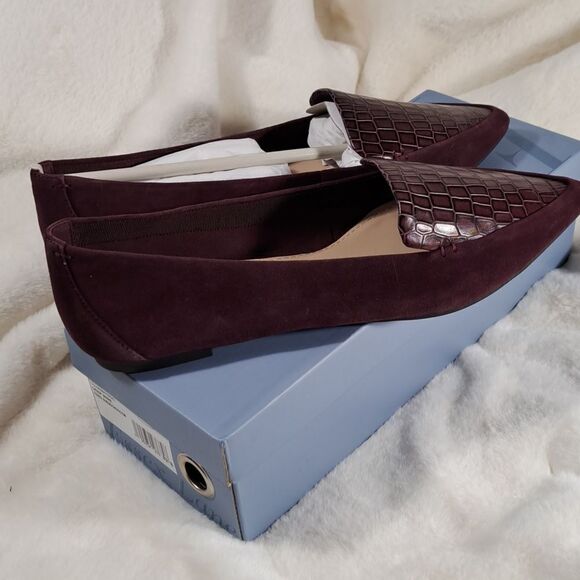 Essex Lane Suede leather Loafers LEATHER NEW IN BOX - Picture 4 of 9